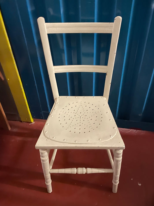 Vintage dining chair available for painting