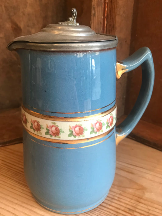 Vintage ceramic lidded jug