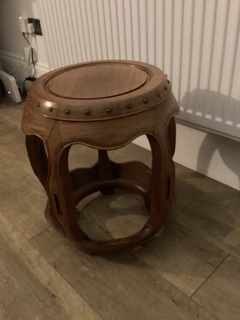 Commission for Susan side table painted in Earthborn Nellie