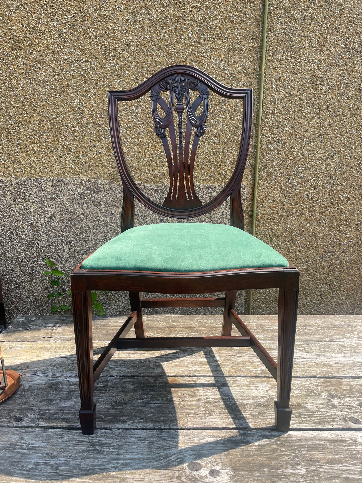 Commission for Tom refurbished vintage dining chair
