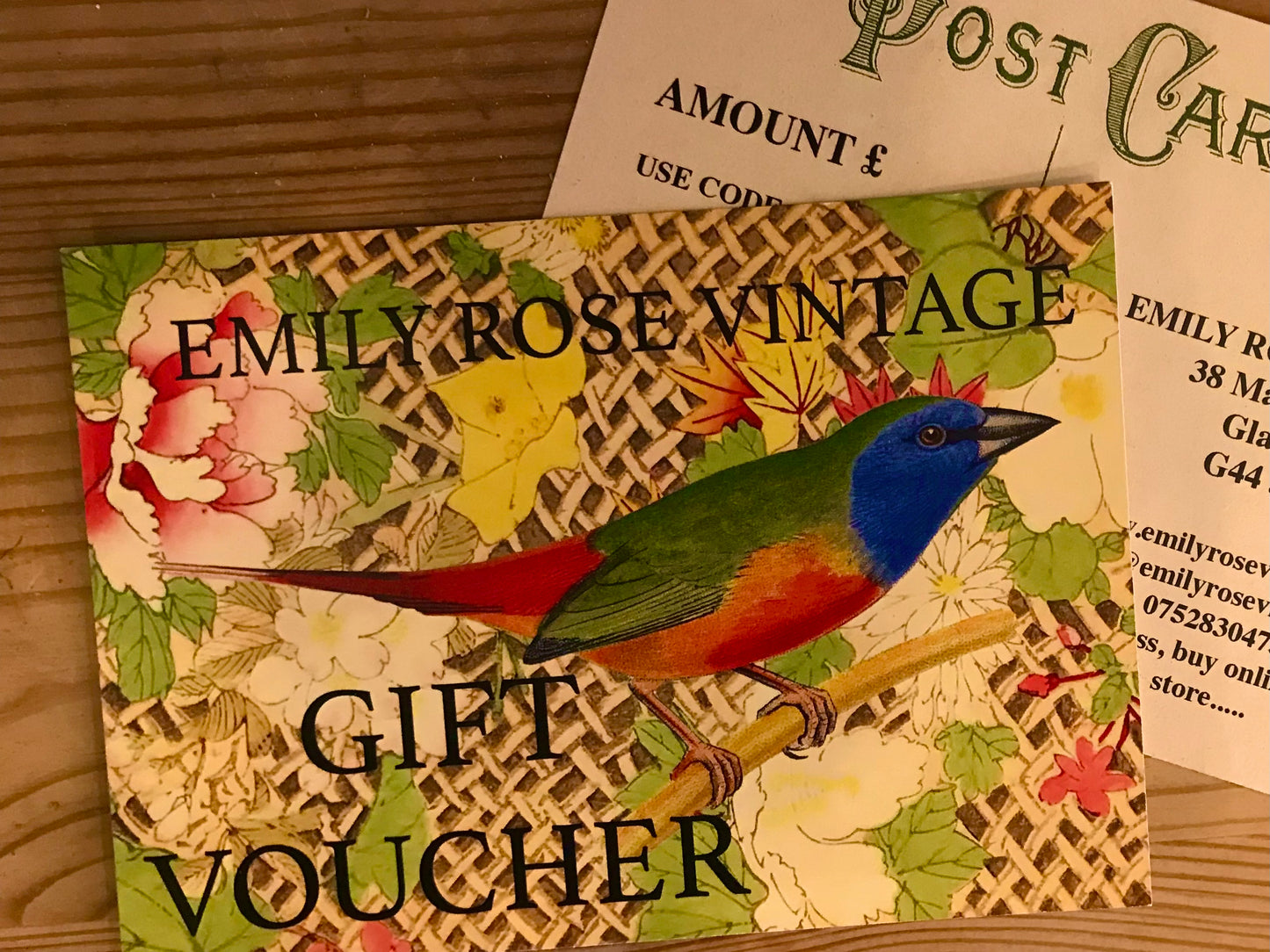Gift Voucher for Emily Rose Vintage