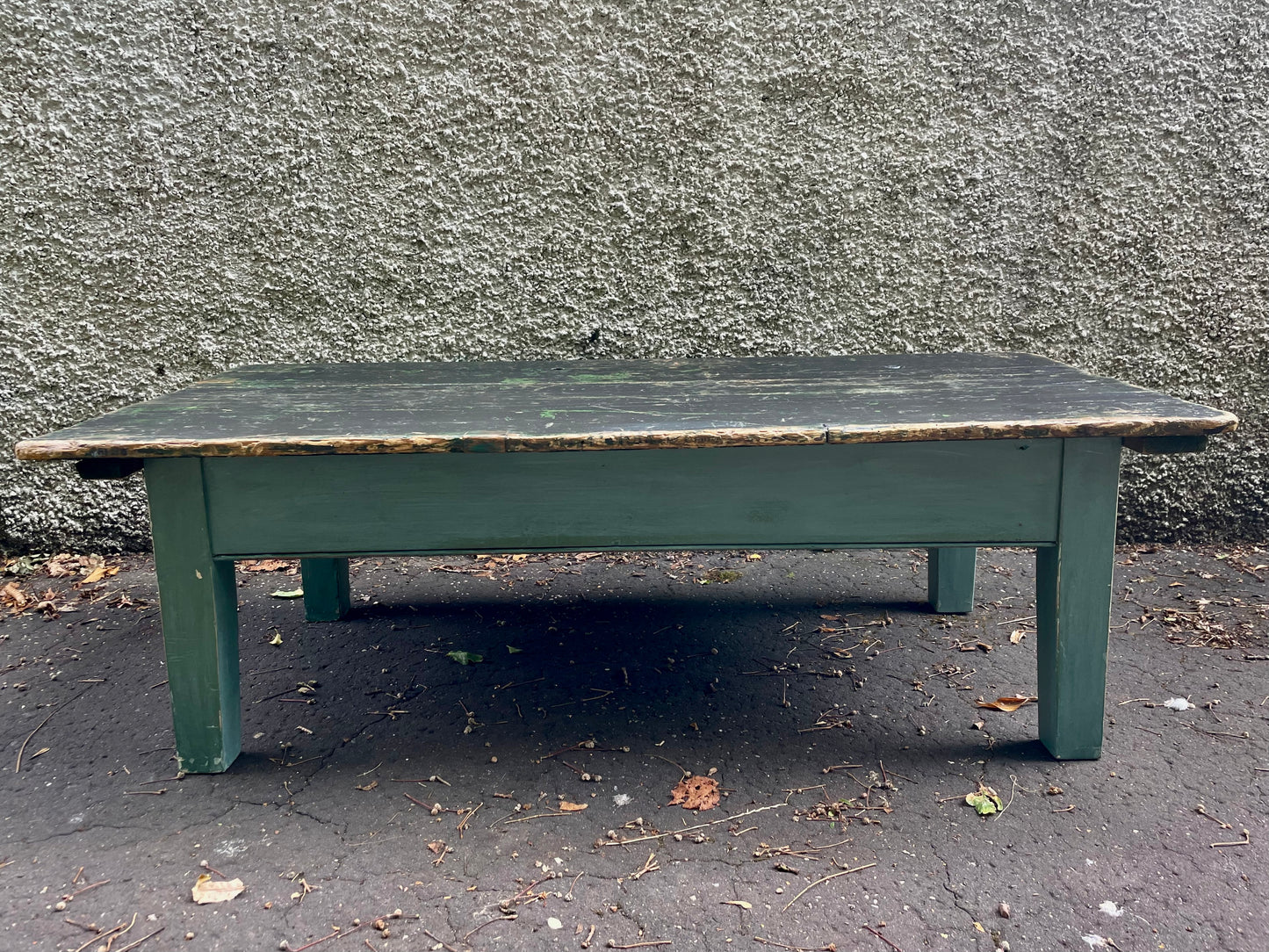 Vintage hand made coffee table