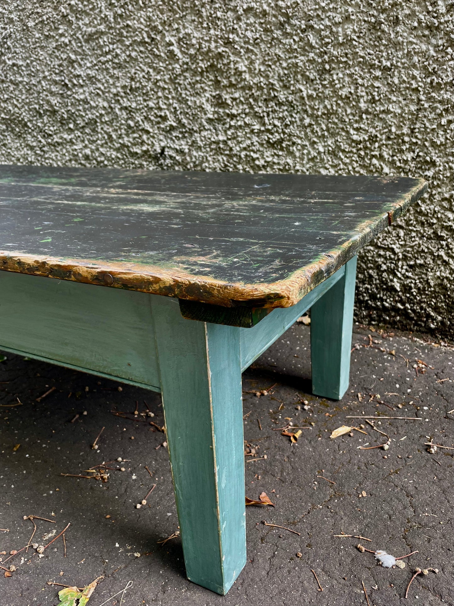 Vintage hand made coffee table