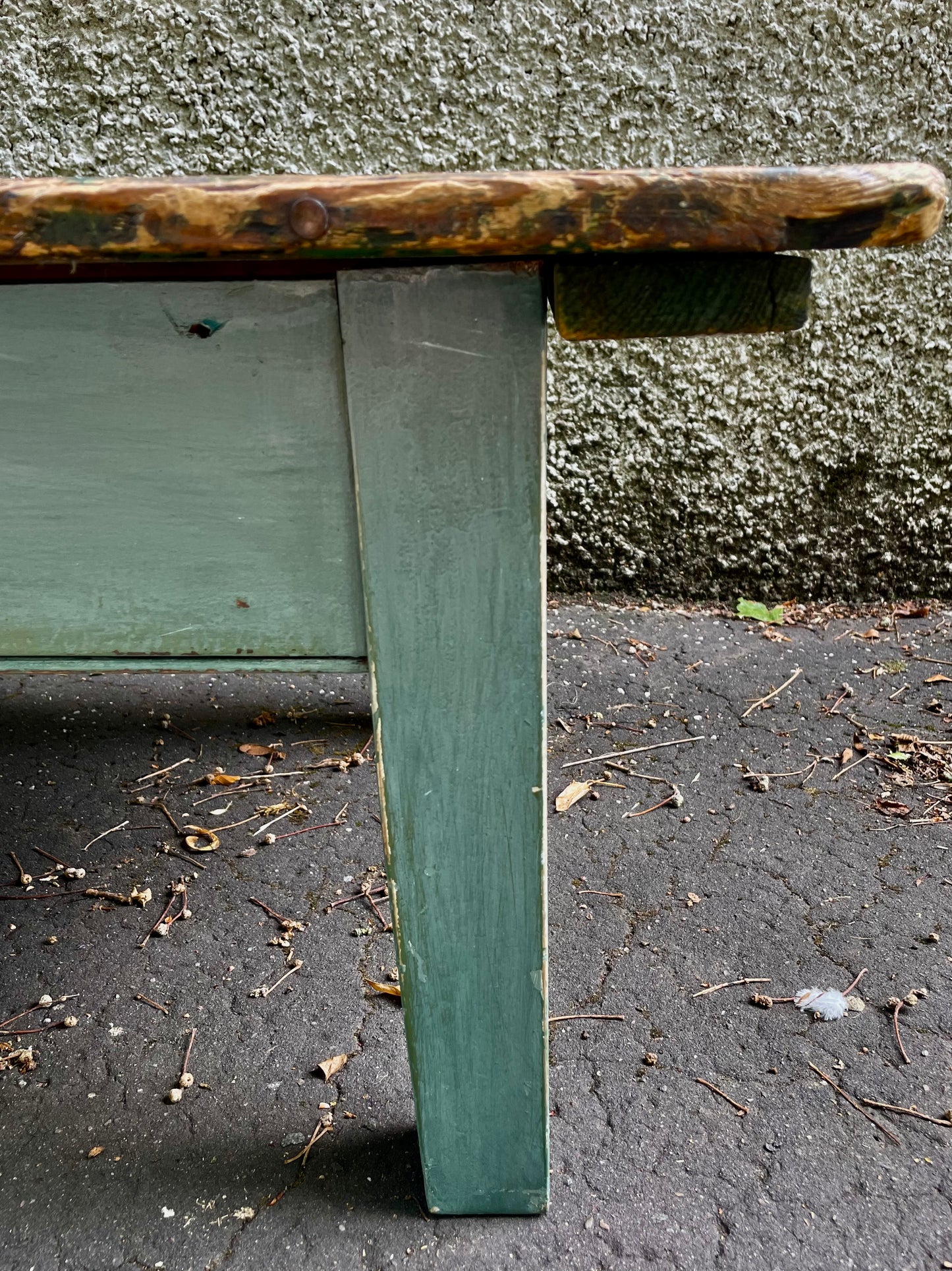 Vintage hand made coffee table