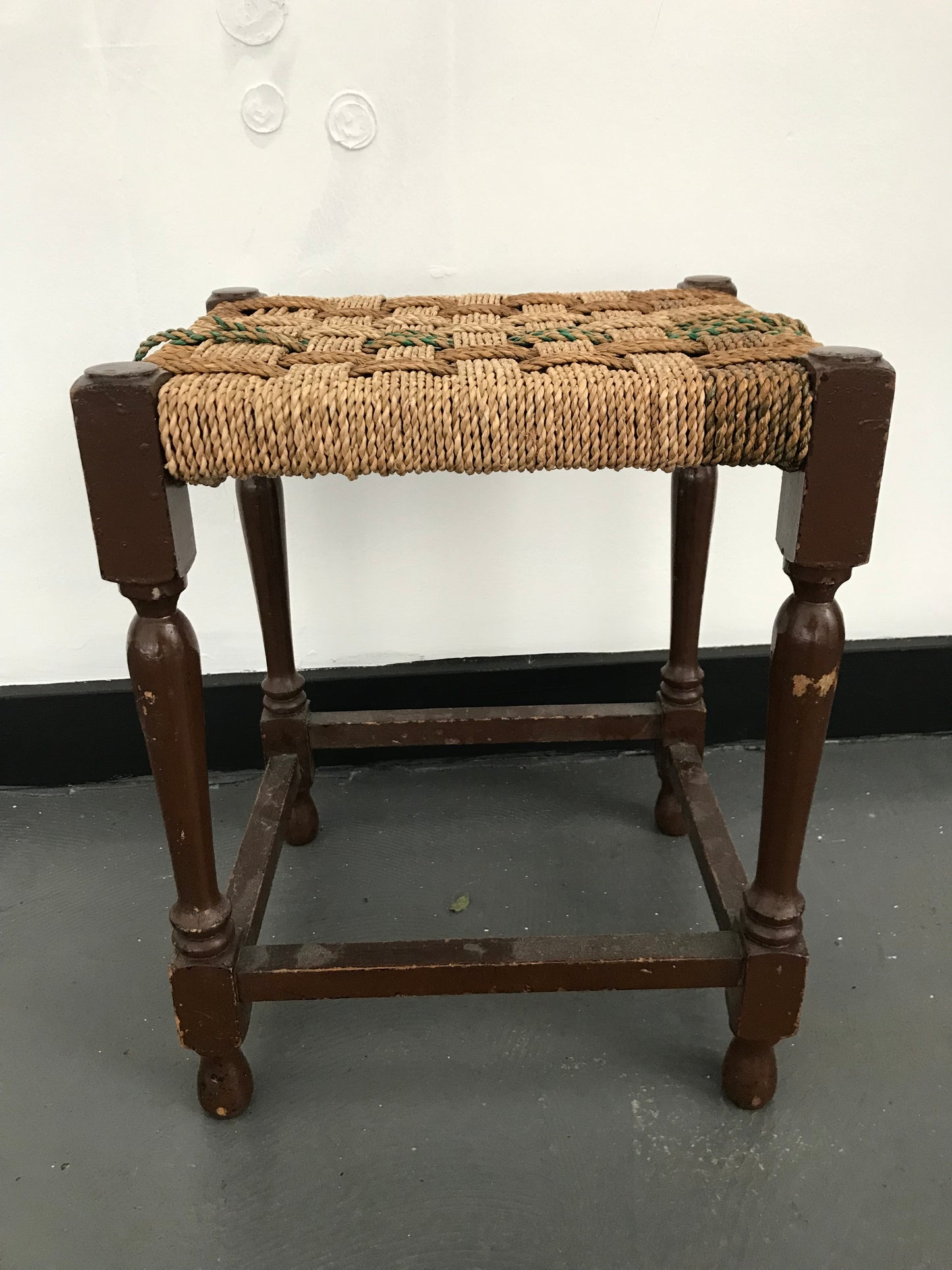 Vintage rustic stool available for refurb