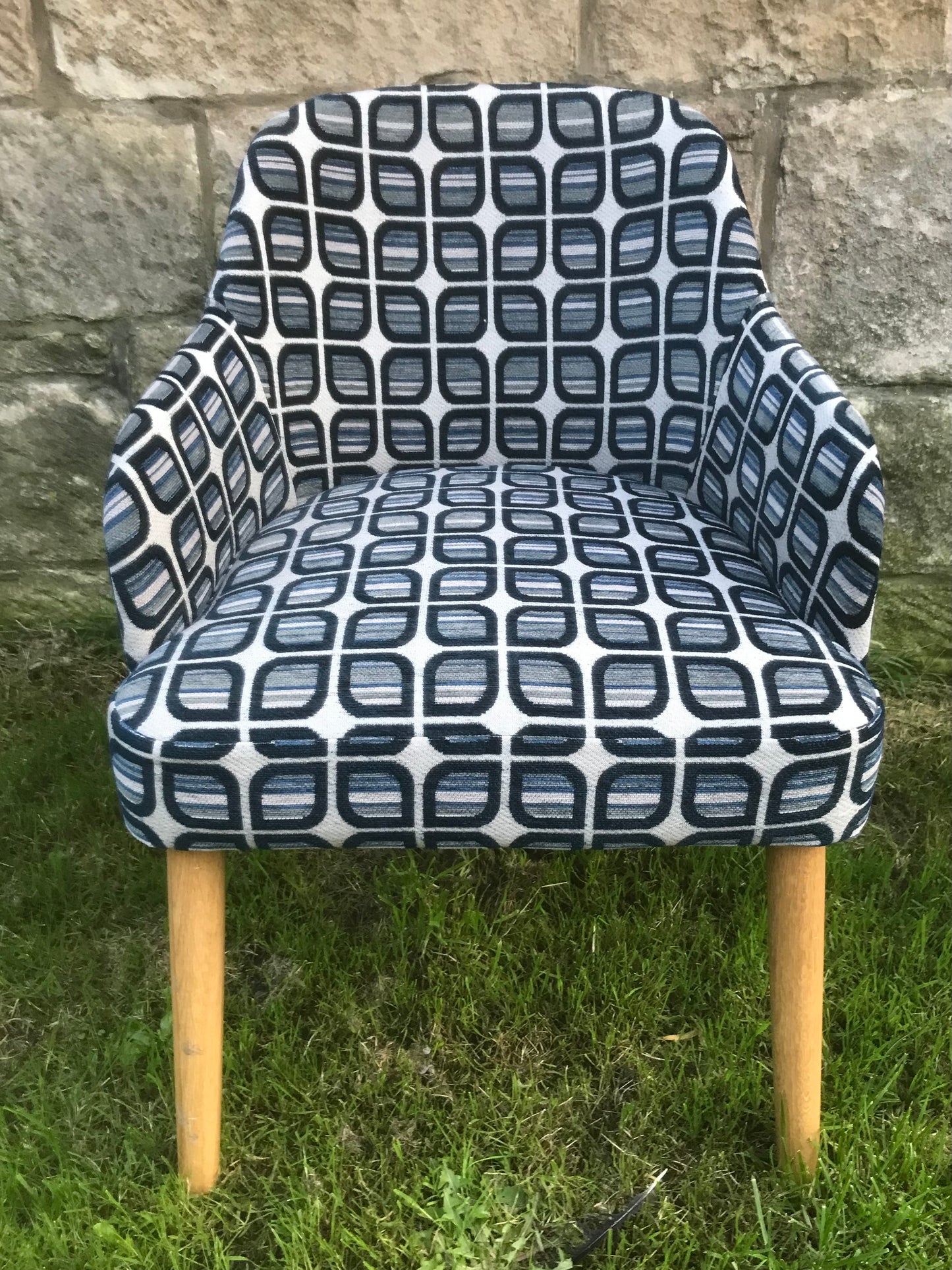 Upholstered dining chairs  4 available - will sell separately