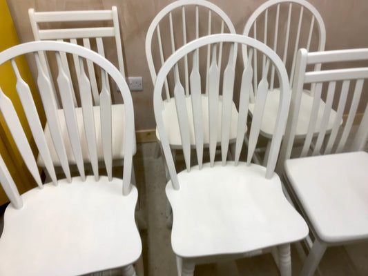 Commission for Amy 6 mismatched dining chairs