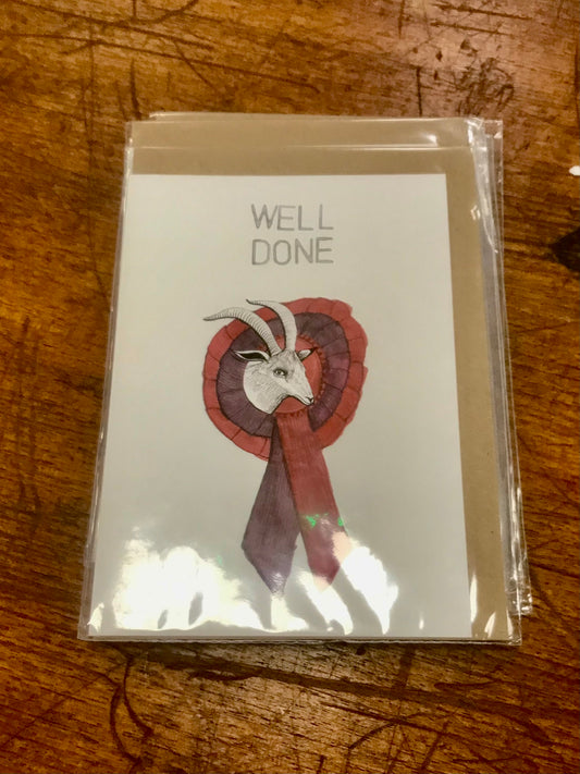 Well done card