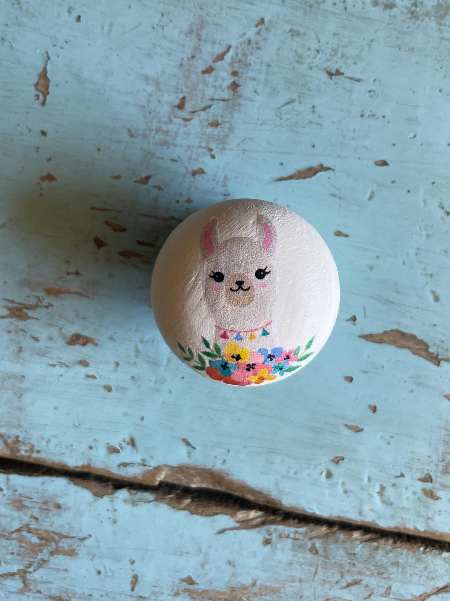 Hand made lama design Vintage Style Drawer Knob furniture handle
