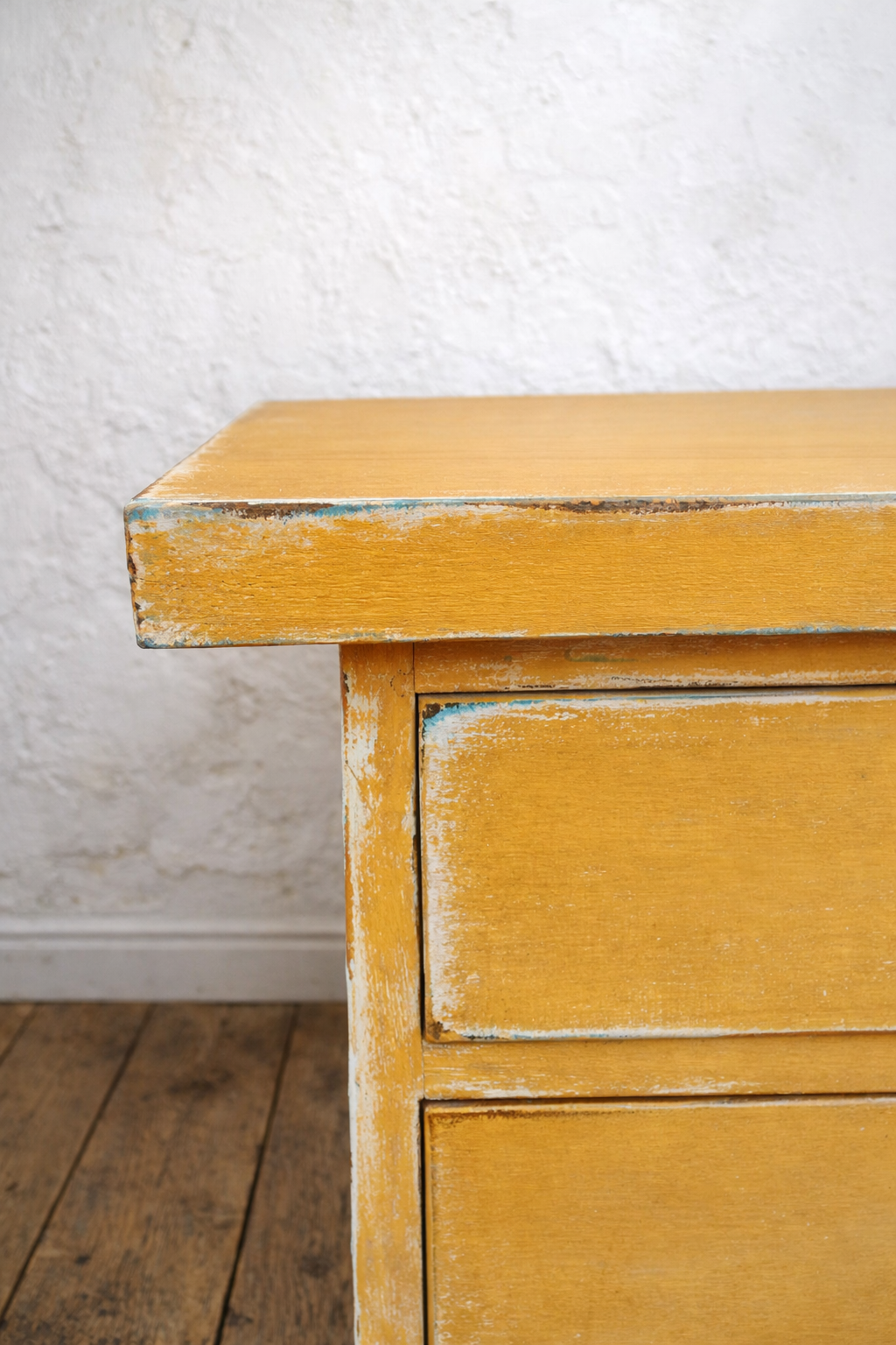 Little boho colour clash vintage children's dressing table
