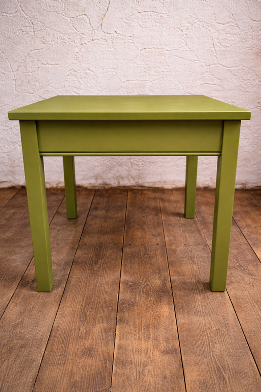Painted children's tables in solid beech wood - you choose your colour