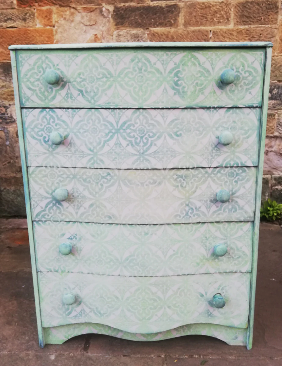 Painted to order - Vintage Furniture hand painted and stencilled