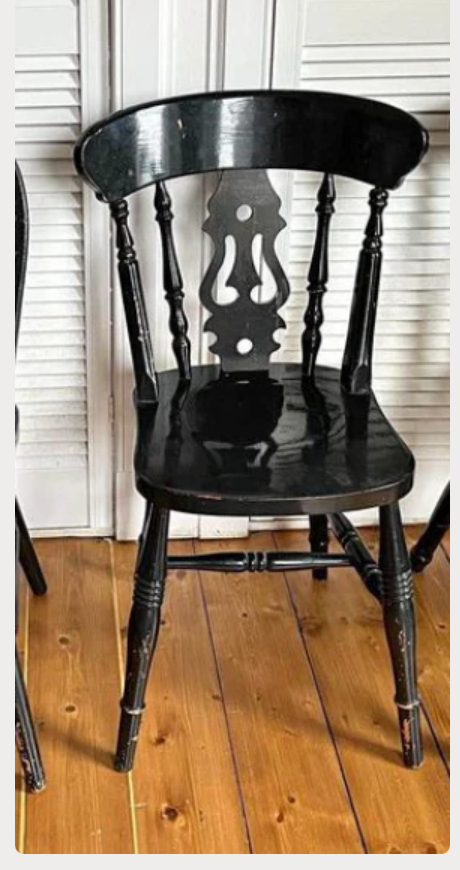 Commission for David 3 x mismatched dining chairs