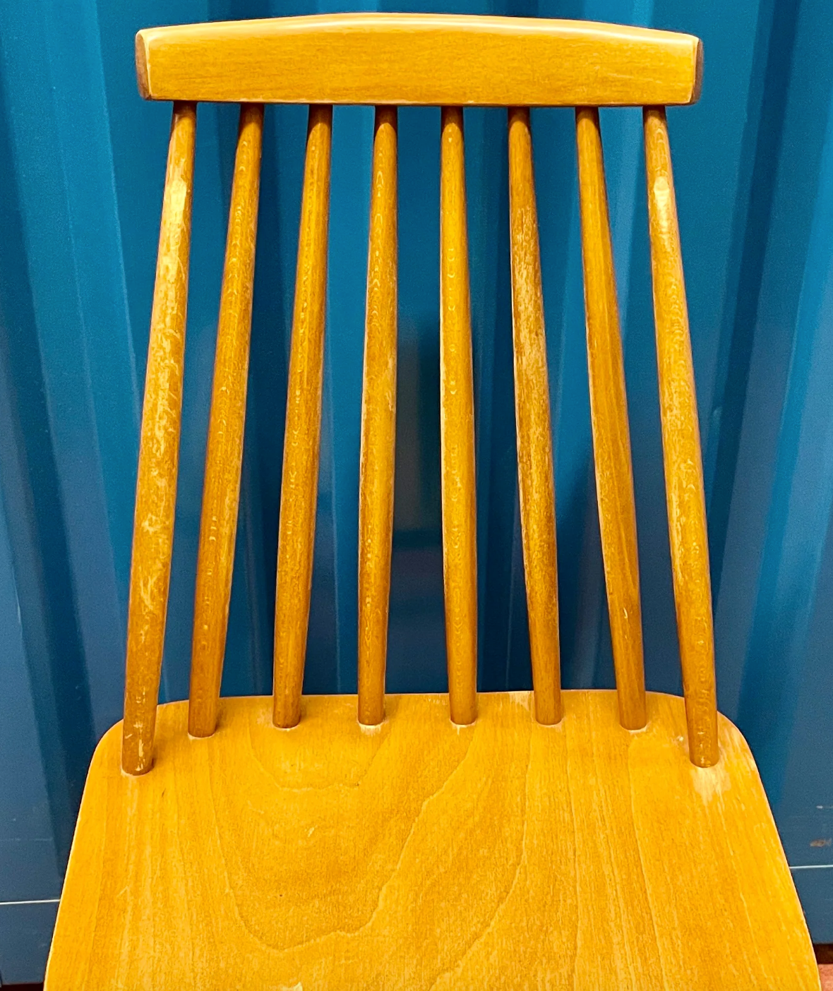 Commission for Catherine - 8 x mismatched dining chairs in black