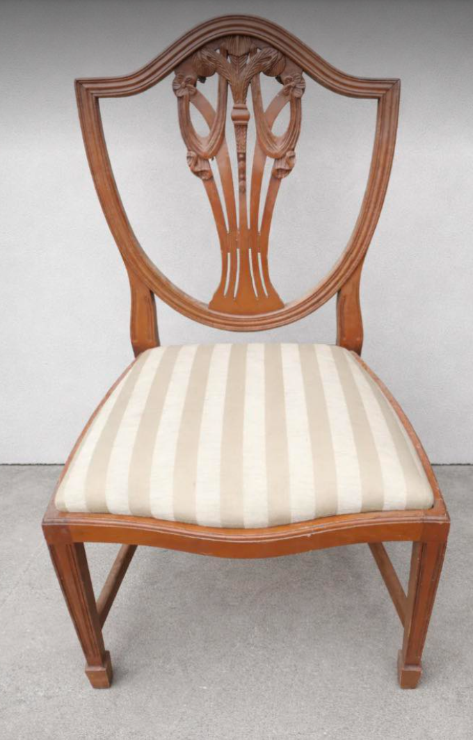 Commission for Tom refurbished vintage dining chair