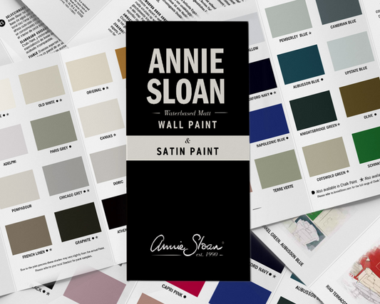 Annie Sloan - Colour chart - Wall Paint & Satin Paint Colour Card