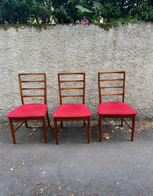 Midcentury McIntosh Teak Dining Chairs