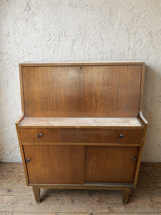 Vintage mid century writing bureau /  desk available for refurb