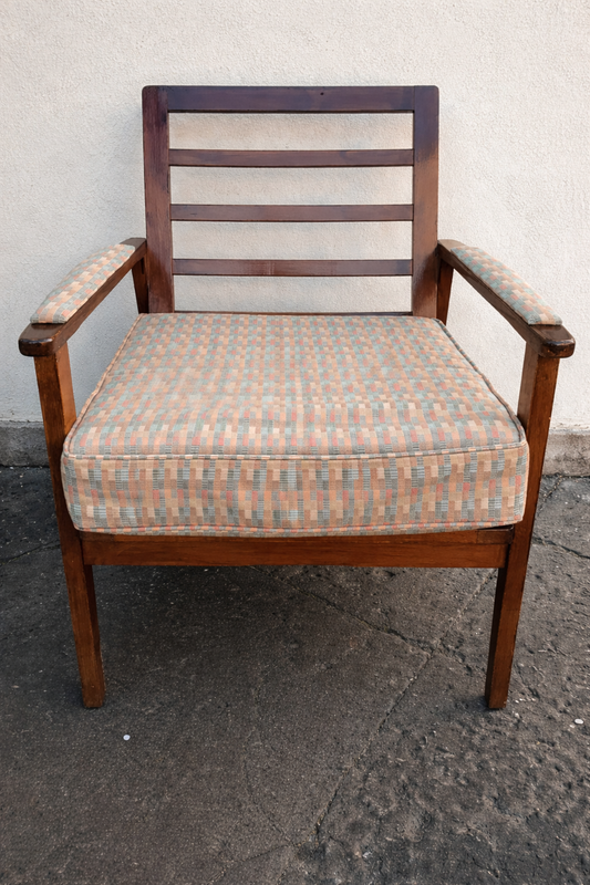 Vintage Parker Knoll chair available for reupholstery and painting your choice of colour