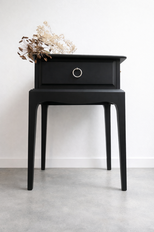 Vintage Stag Minstrel bedside cabinets available for painting to order