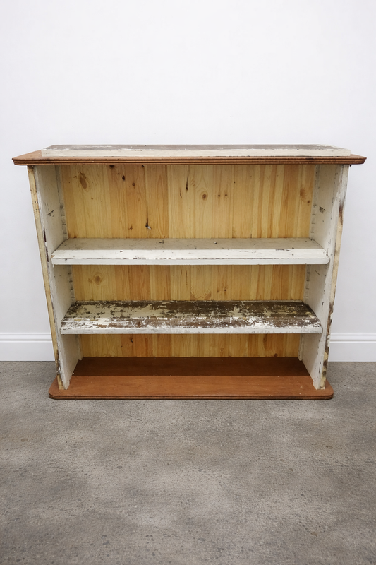 Vintage book case available for painting