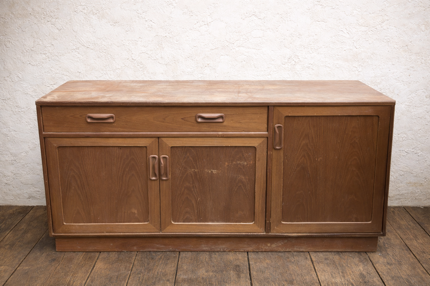 Vintage mid century G-Plan sideboard available for painting your choice of colour or restored wood