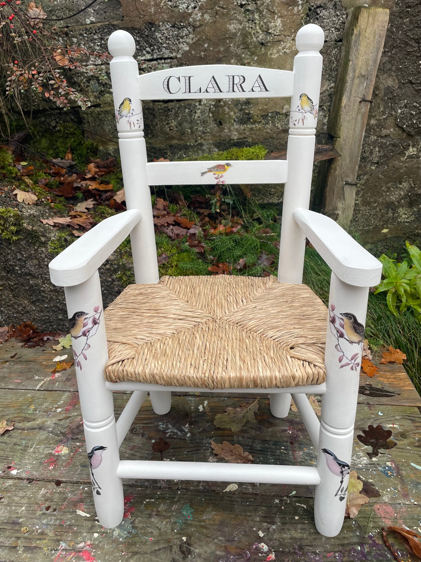 Commission for Chris -personalised children’s chair