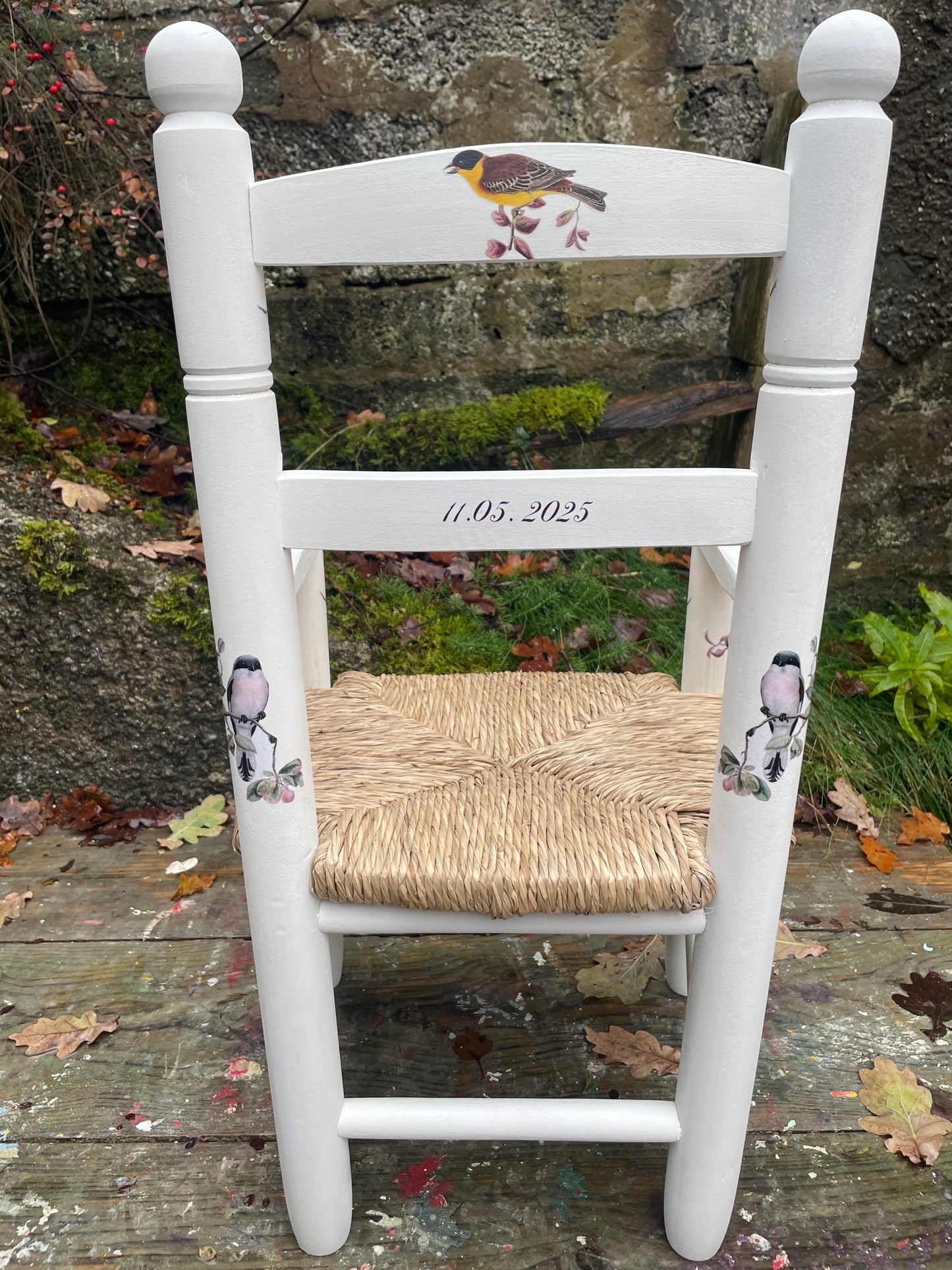 Commission for Chris -personalised children’s chair