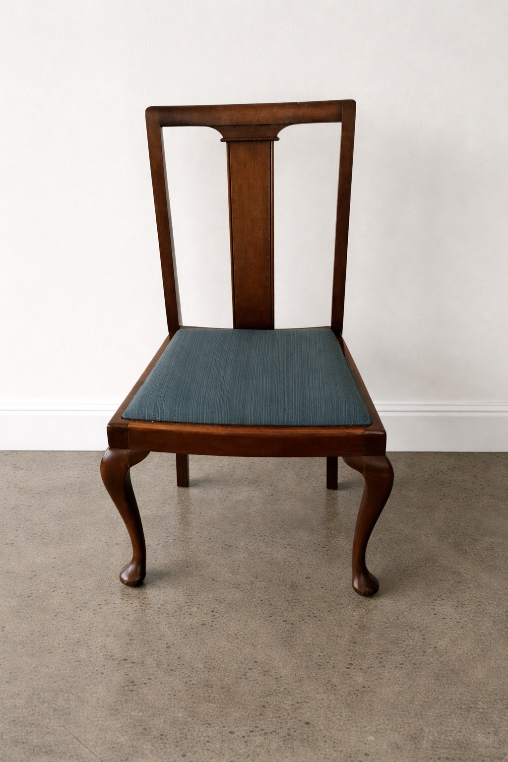 Set of 3 vintage dining chairs available for reupholstery and painting your choice of colour