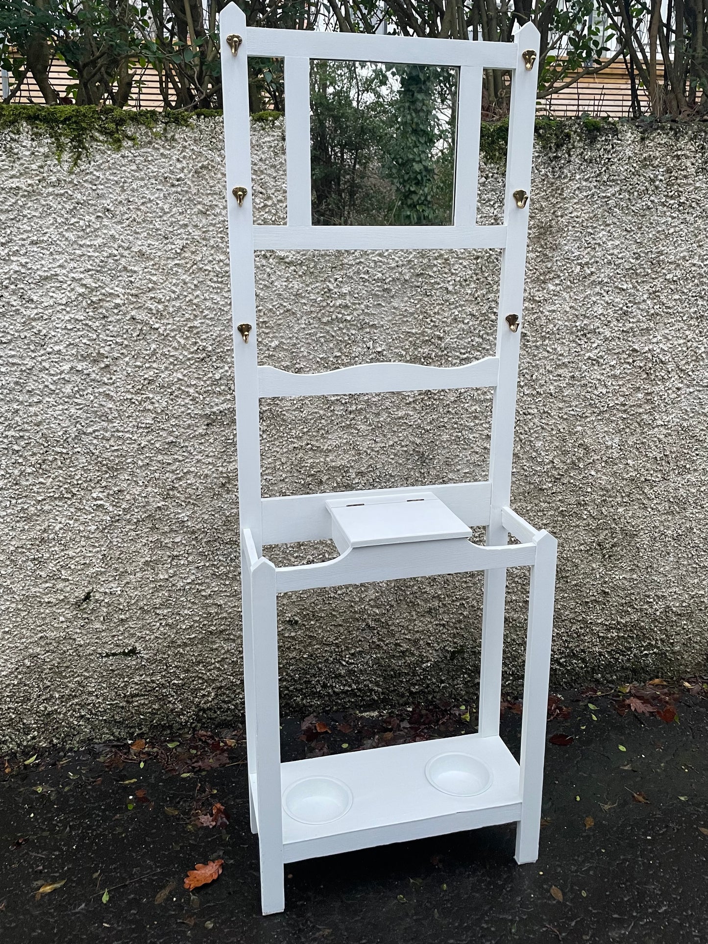 Commission for vanessa painted coat stand