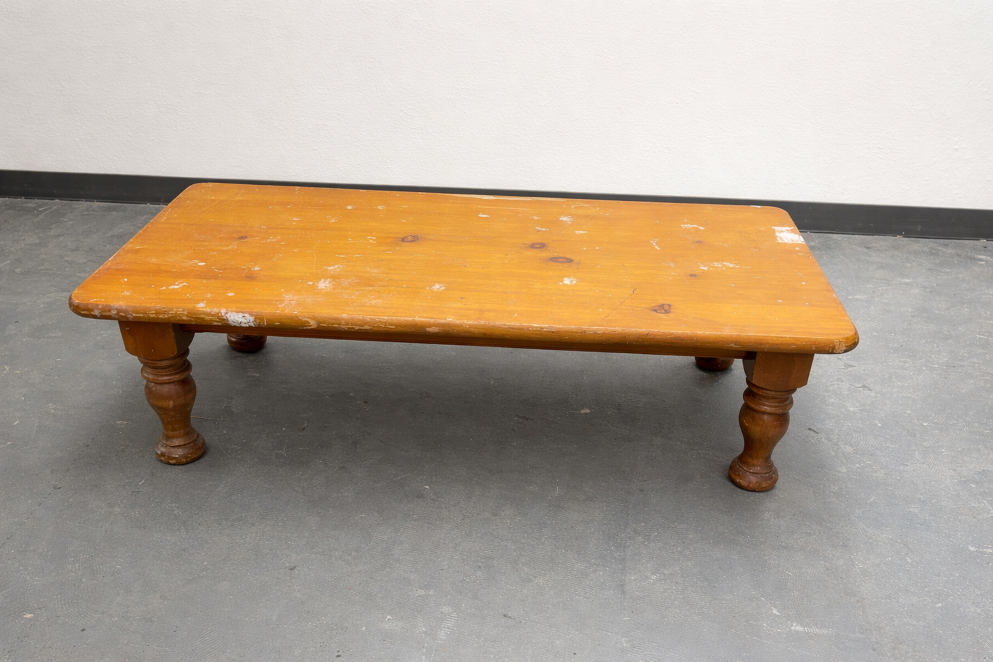 Vintage pine coffee table available for refurb and painting