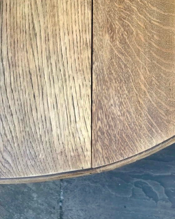 Vintage oak dropleaf table
