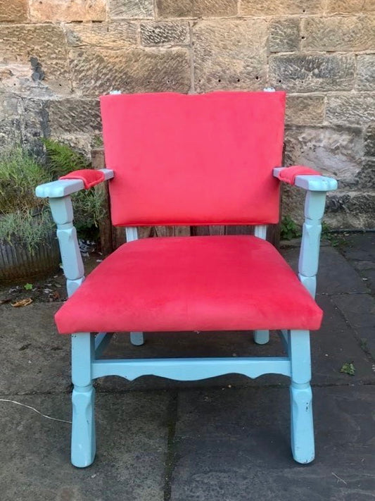 Commission for Carolyn - refurbished arm chair