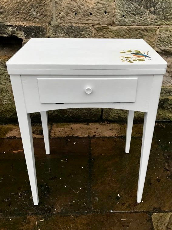 Commission for Claire painted sewing table
