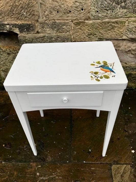 Commission for Claire painted sewing table