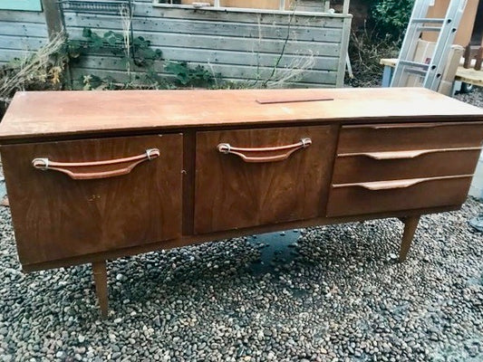 Vintage mid century sideboard available for upcycling