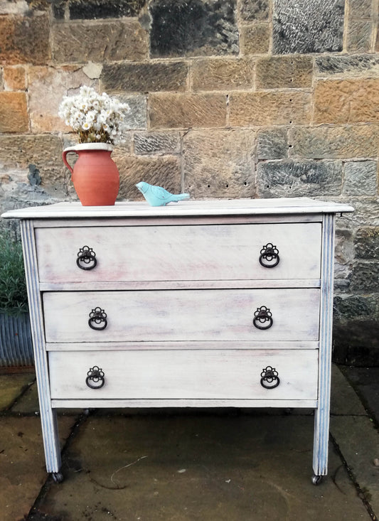 Custom Listing for Noga whitewash oak chest of drawers