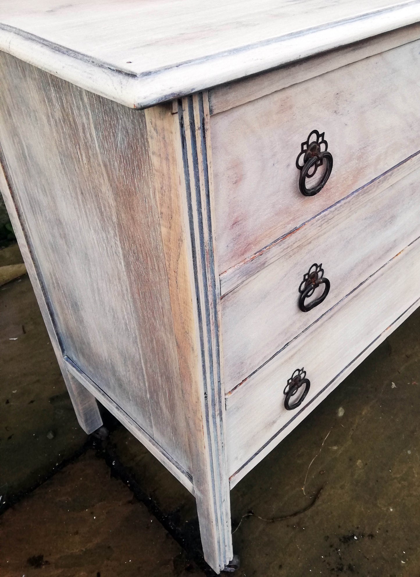 Custom Listing for Noga whitewash oak chest of drawers