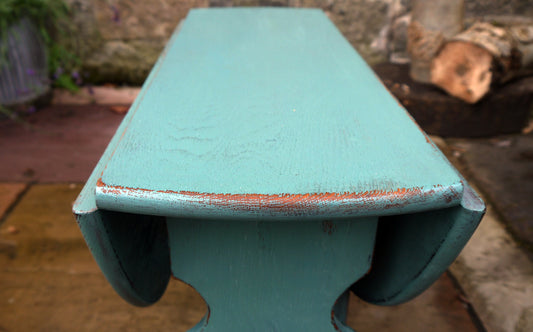 Cute little dropleaf coffee table painted in traditional milk paint Kitchen Scale
