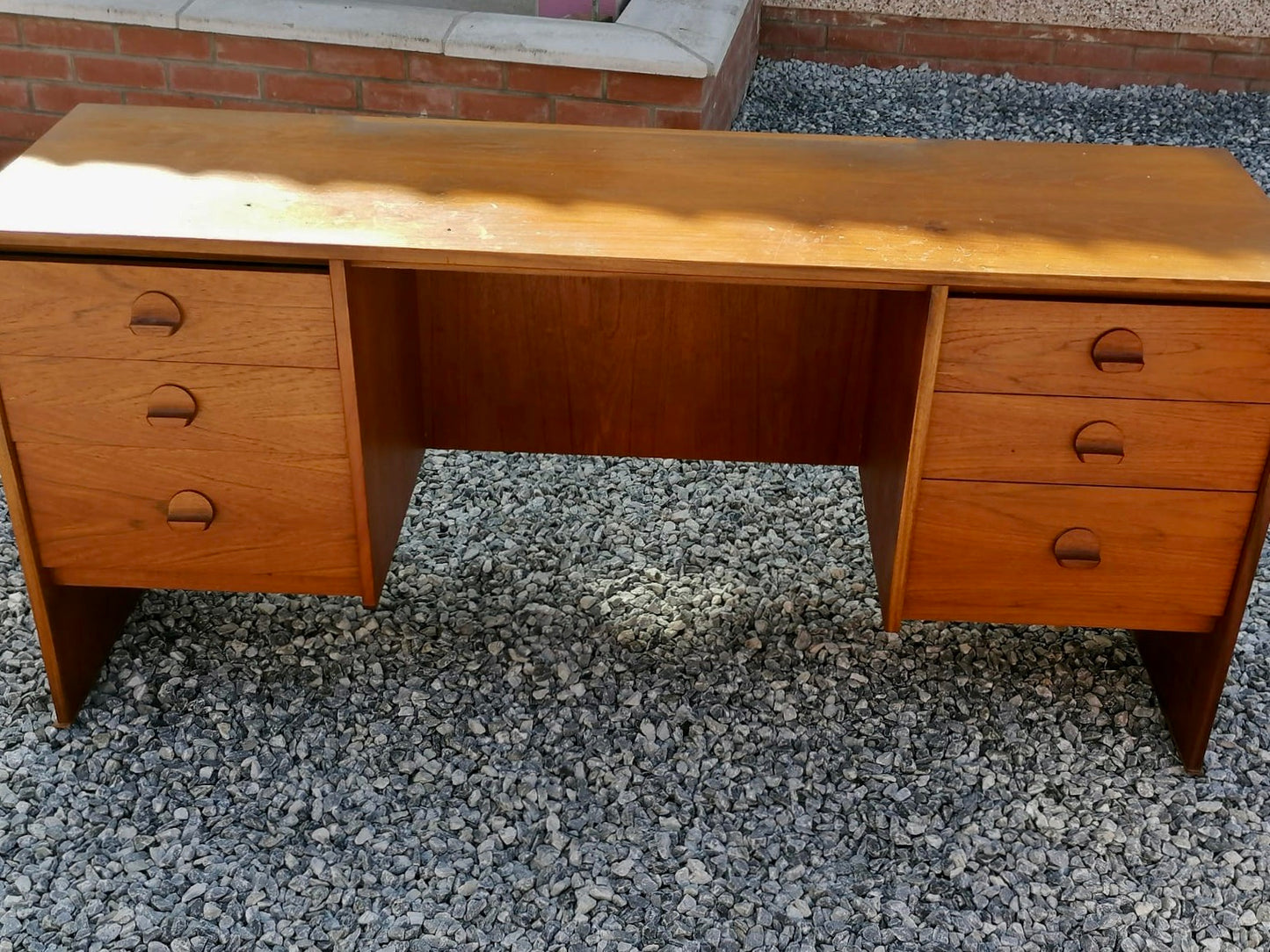 RESERVED Vintage Mid Century Stag Cantata Dressing Table