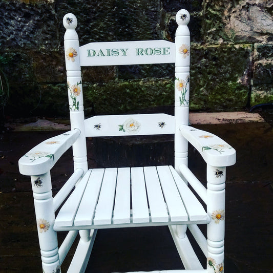 Custom Listing for Sophie Personalised children's rocking chair