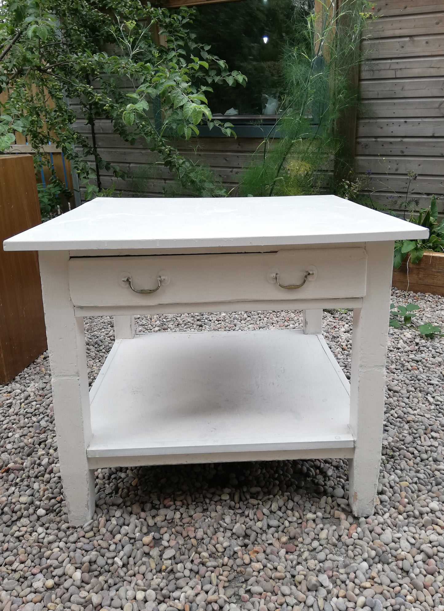 Vintage Table / kitchen island - to have it painted please contact me to discuss what you would like.