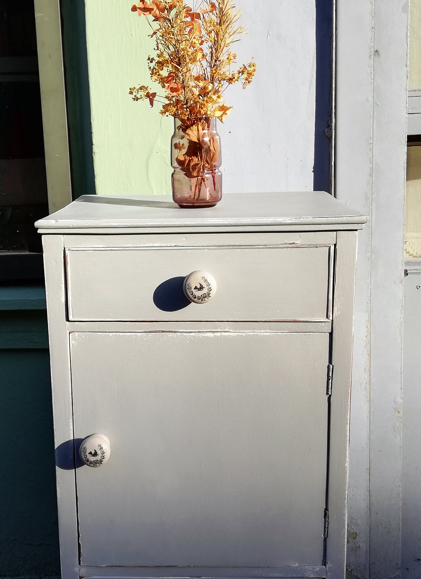 Custom order for Marie Painted bedside cabinet in Fusion Mineral Paint