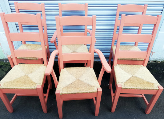 Custom Listing for mark and linda refurbished dining chairs
