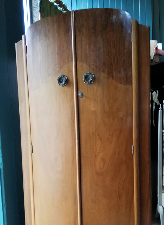 Vintage gentleman's wardrobe...would make a perfect child's wardrobe  - to have it painted please contact me to discuss what you would like.