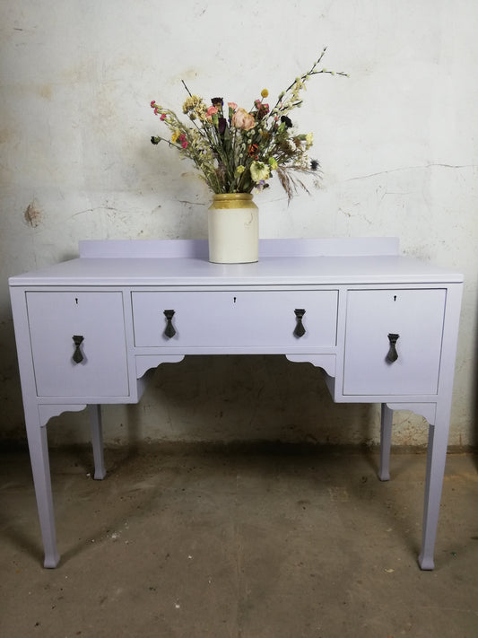 Custom Listing for Ailsa-Mary hand painted dressing table and stool