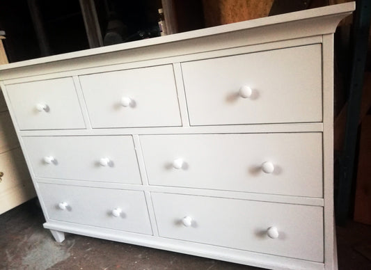 Custom listing for Rhona painted chest of drawers in Fusion Lamp White