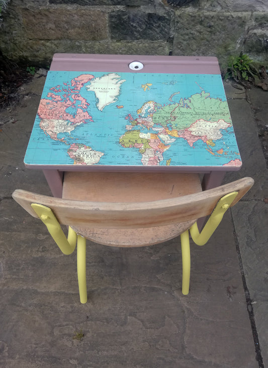 Custom listing for rachel children's desk and chair