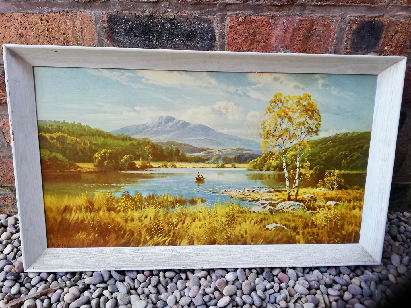 Reserved Kitsch Loch Ard framed print
