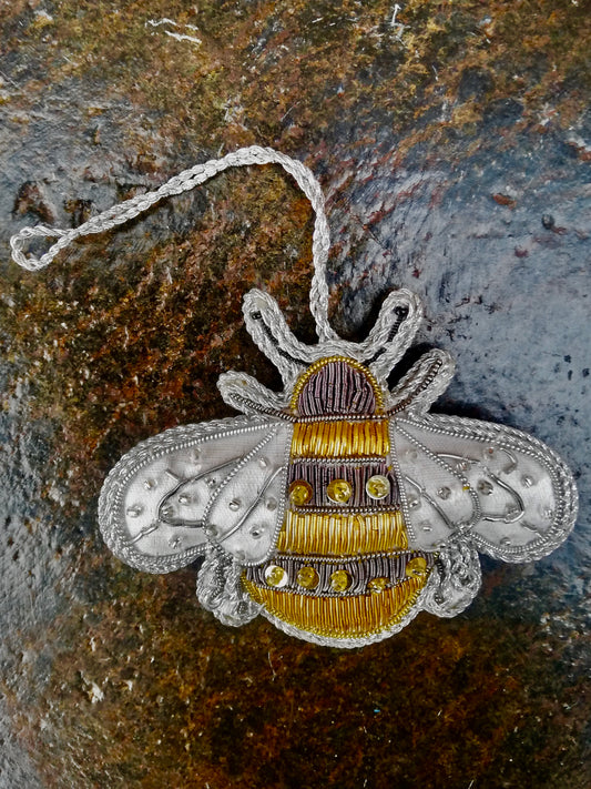 Handmade Bee Christmas decoration